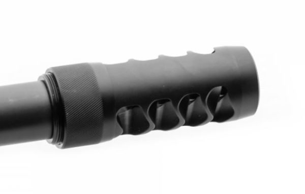 Hellfire Match Self Timing Muzzle Brake 30Cal - 5/8x24 - Image 3