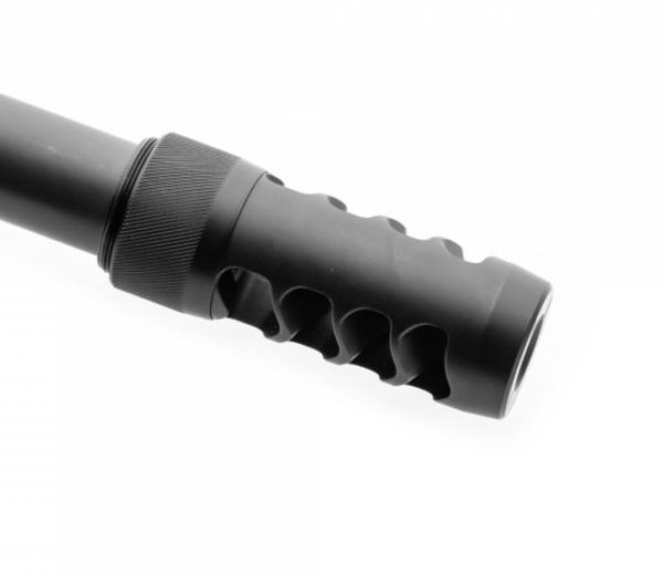 Hellfire Match Self Timing Muzzle Brake 30Cal - 5/8x24 - Image 4