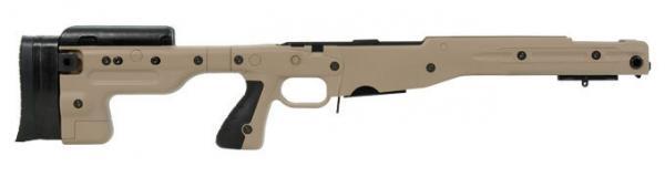AICS AT Long Action Chassis for Remington - Pale Brown
