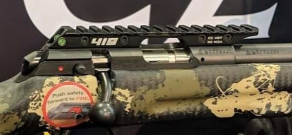 CZ 457 Scope Base - 50MOA - Image 2