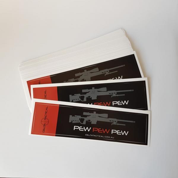Pew Pew Pew Sticker - Image 2