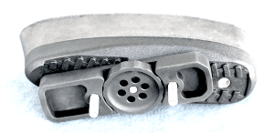 Tool-less Buttpad Height Mechanism - X-Ray