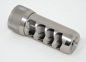 Sidewinder Muzzle Brake 30Cal Stainless - 3/4x24