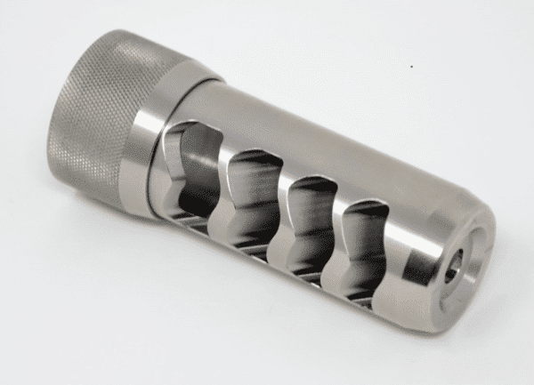 Sidewinder Muzzle Brake 30Cal Stainless - 5/8x24