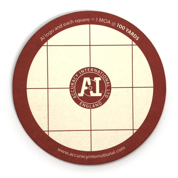 AI Target and Drinks Coaster - 5 PACK - Image 2