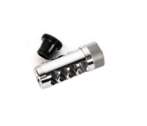 Hellfire Match Self Timing Muzzle Brake 30Cal Stainless - 5/8x24