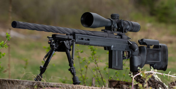 Bravo Rem700 LA Left Hand Chassis - Black - Image 3