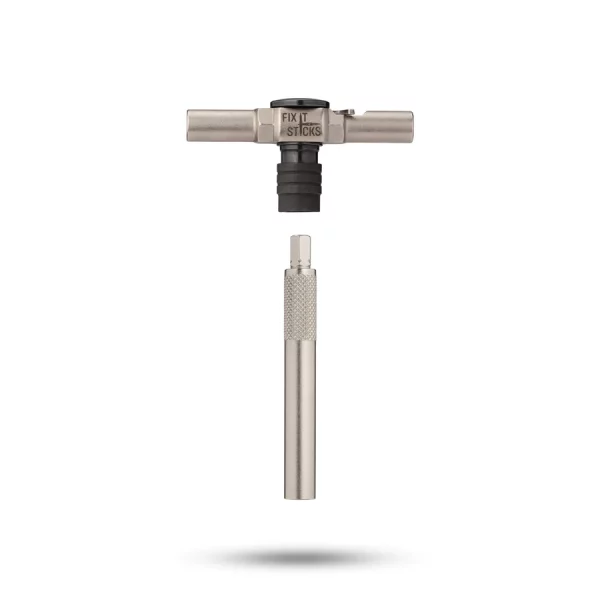 Ratcheting T-Way Wrench with Locking Hex Drive - Image 3