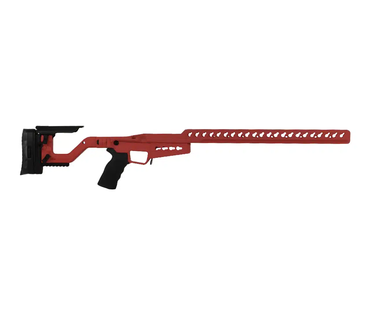 AT-X AICS Remington 700 SA Long Upper Chassis - Fire Red