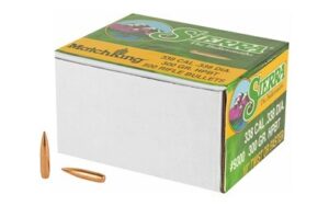338 Caliber 300 Grain Sierra Match King Rifle Bullet - 500 Count