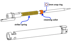 Tikka T3 / T3x - striker spring kit