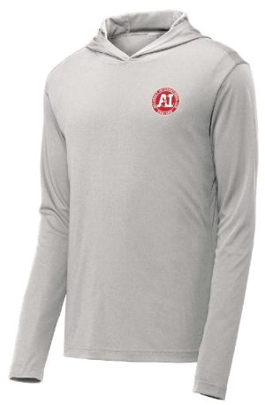 AI Range Sun Hoodie - Silver