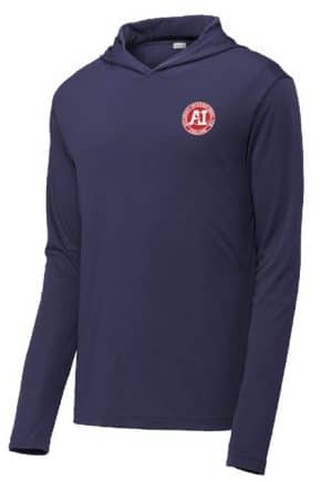 AI Range Sun Hoodie - Navy