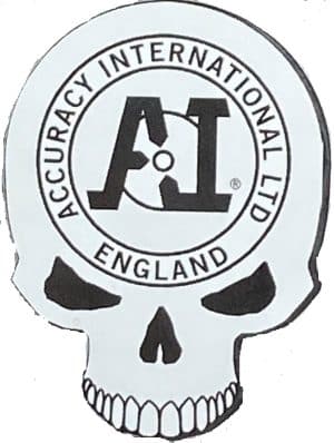 AI Skull Small Scope Sticker