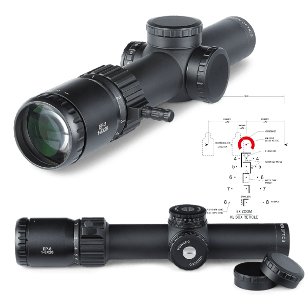 EP-8  1-8x28 LPVO FFP Illuminated - 34mm - Image 3