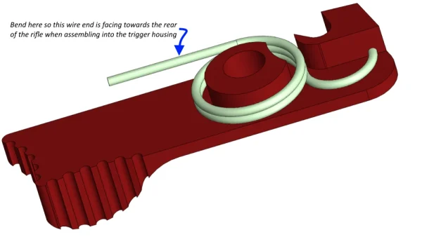 Remington 7600, 7400, 750 and others - extended magazine lever - Image 5