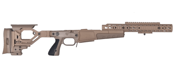AX AICS Short Action Chassis - Pale Brown