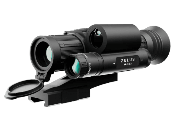 ZULUS HD 3-12X Day/Night Digital Laser Range Finder & Ballistic Calculator - Image 11
