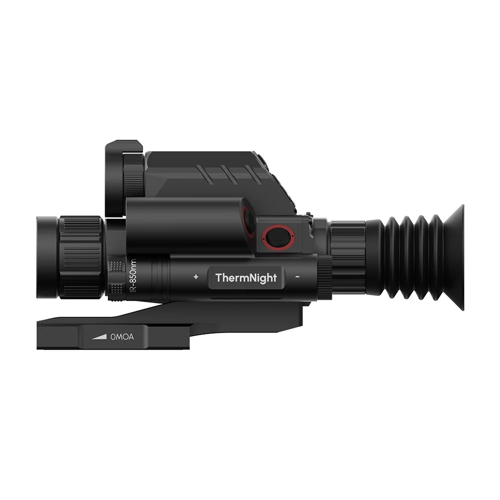 DNT Optics TNC225R ThermNight, side profile showing the dual thermal and night vision lenses