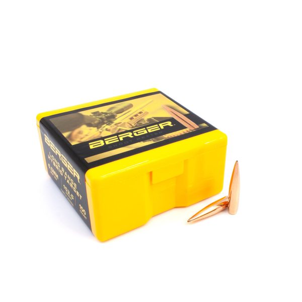 6.5 mm 153.5 Grain Long Range Hybrid Target Rifle Bullet - 100 Count