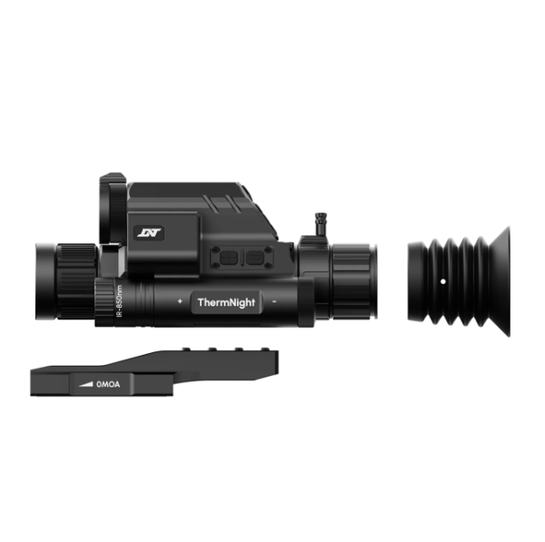 TNC635R - ThermNight Thermal & Night Vision Multispectral Scope with Laser Rangefinder and Ballistic Calculator - Image 5