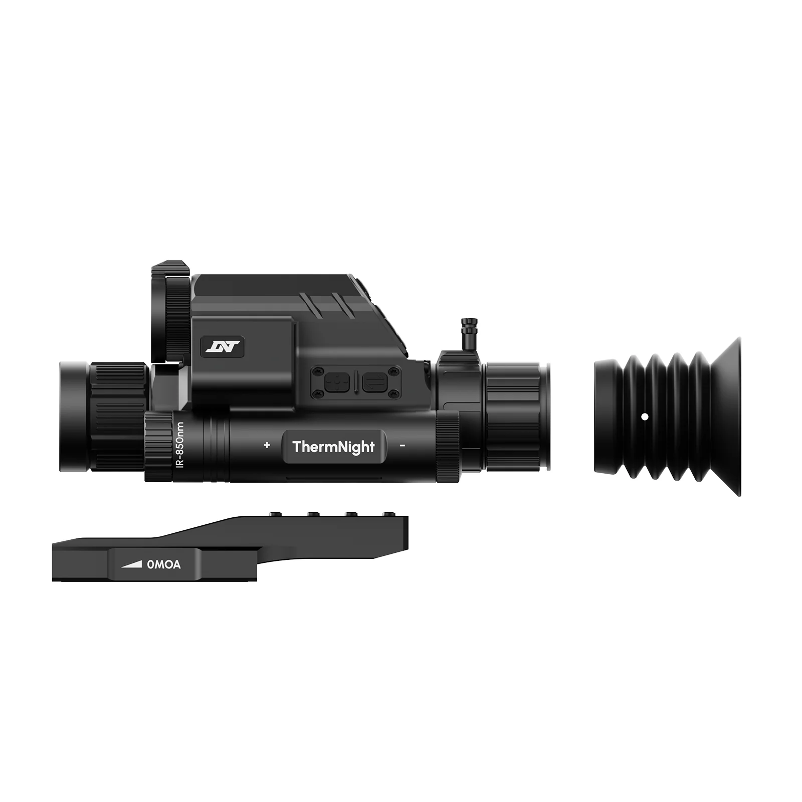 DNT Optics TNC335R ThermNight, side profile with the PMS 0 MOA mount detached