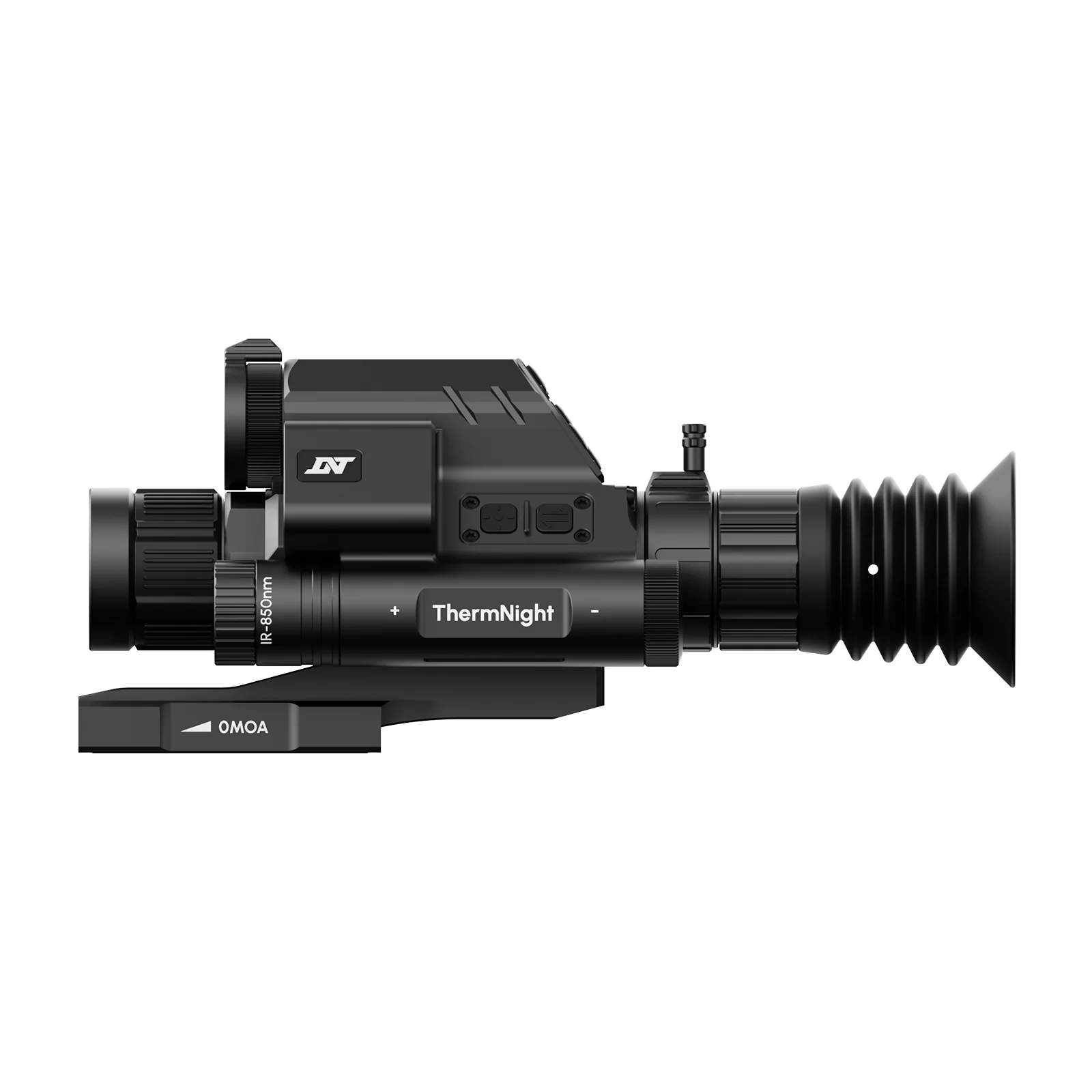 DNT Optics TNC335R ThermNight, side profile showing the dual thermal and night vision lenses