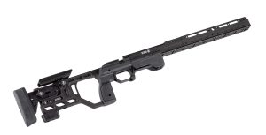 Whiskey-3 Pro Chassis Rem700 LA Black Fixed