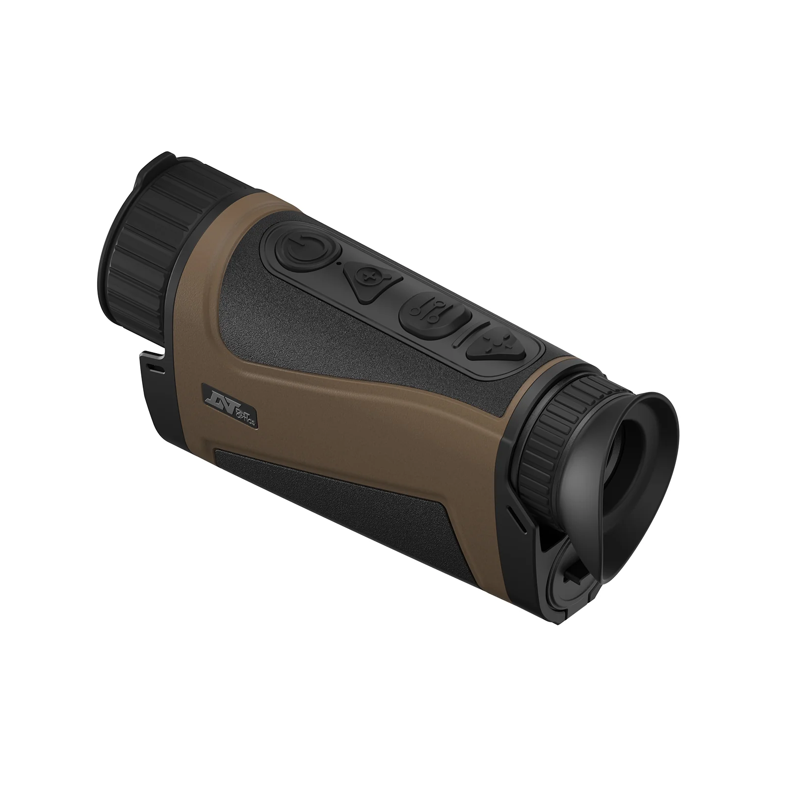 DNT Optics HOUND H635R, rear angle view showing eyecup and controls