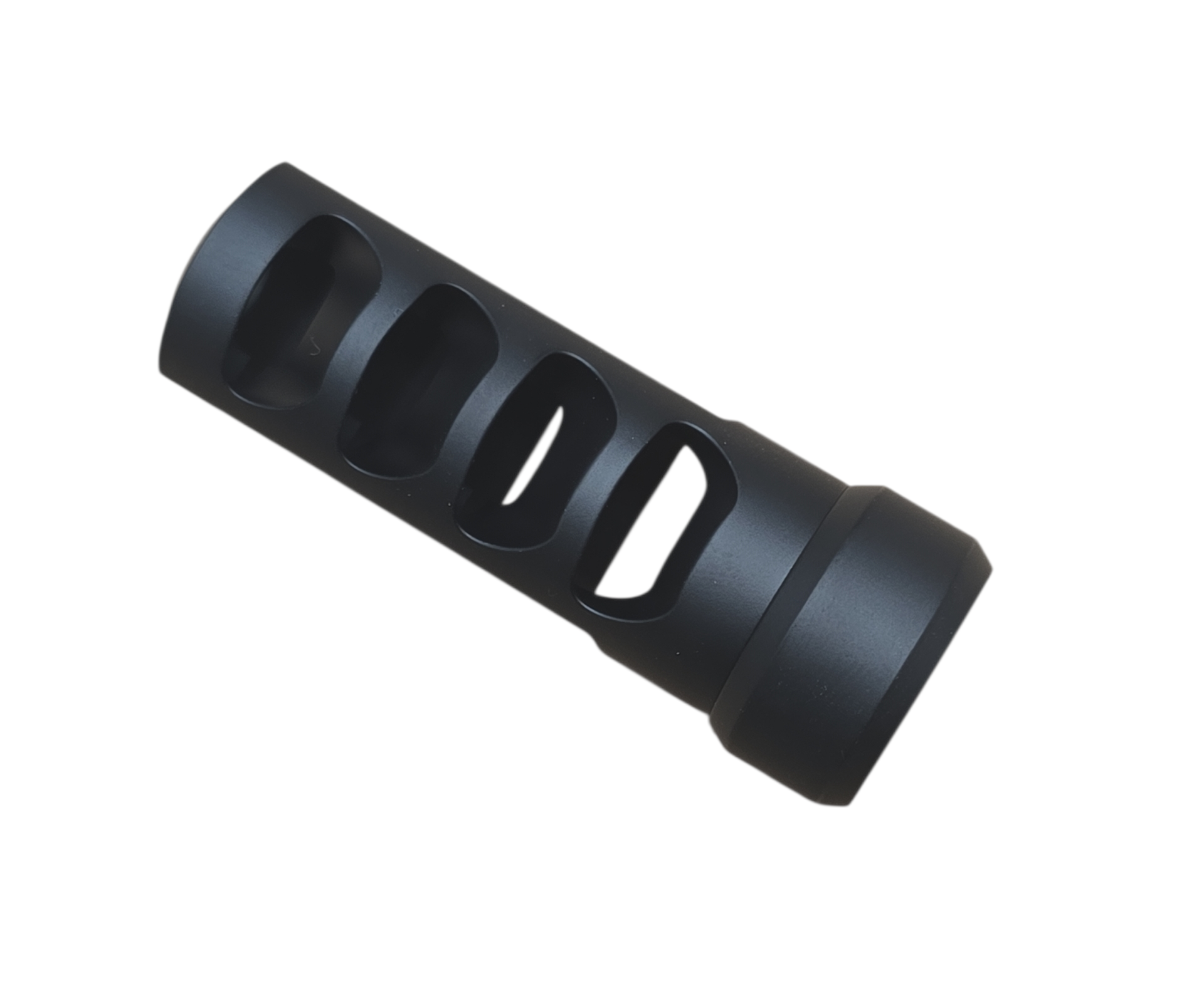 SRS Ti Pro 4 Muzzle Brake Self Timer - 30Cal, 1/2x28, .750" - Image 2