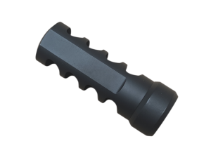SRS Ti Pro 4 Muzzle Brake Self Timer - 30Cal, 1/2x28, .750"