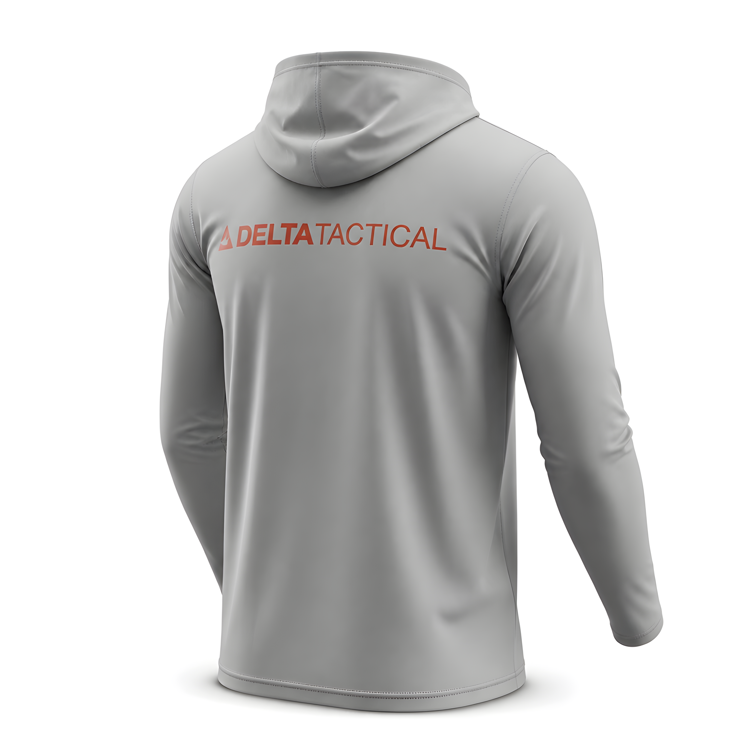 Delta Tactical Performance Sun Hoodie – Grey - Image 2