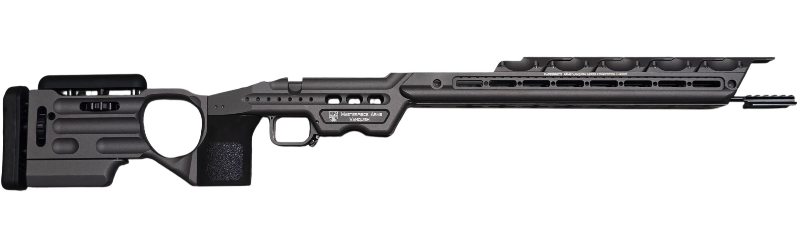 Vanquish Chassis – Remington Short Action - Right Hand - Tungsten