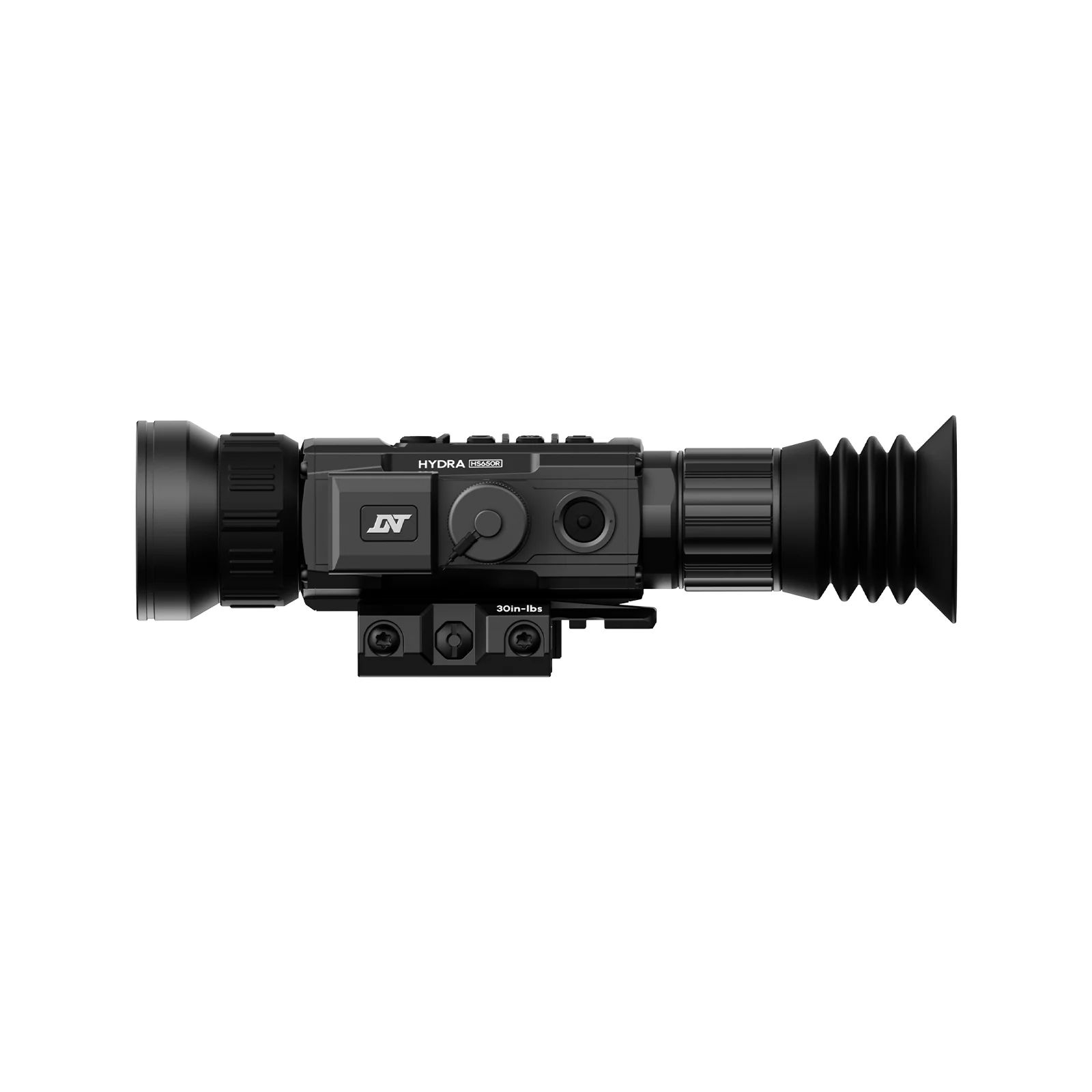 DNT Optics HYDRA HS650R, side profile with QDM150 mount