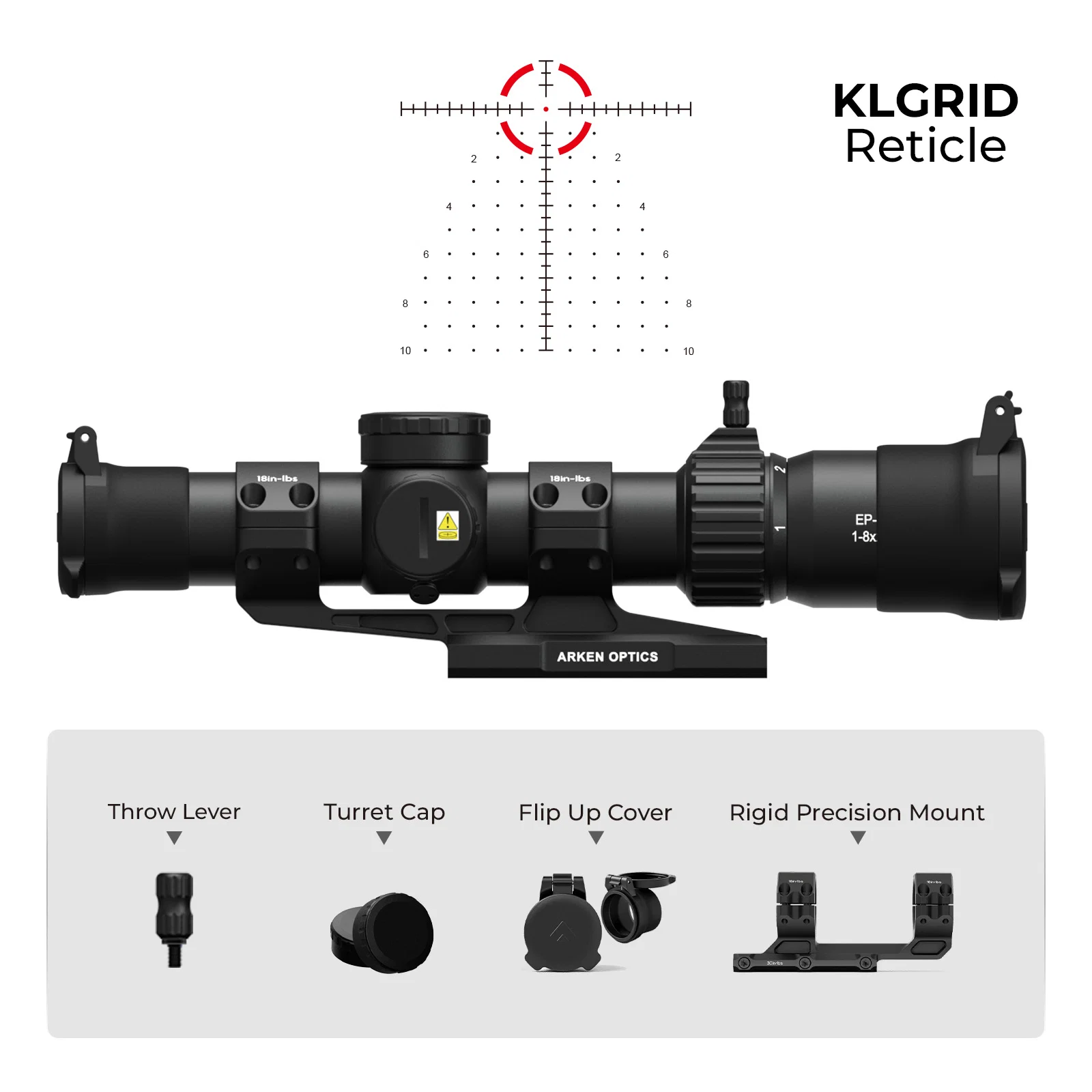 Arken EP-8 1-8x28 LPVO - Image 2