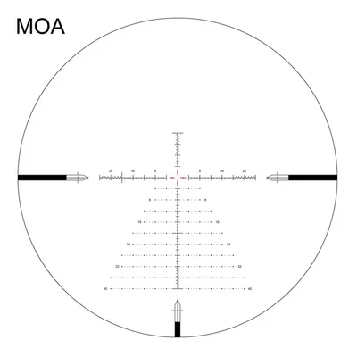 Arken SH-4J GenII 6-24x50 MOA-VPR reticle diagram